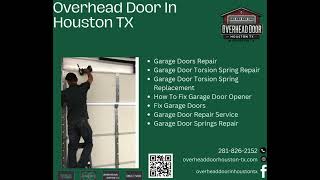 Houston’s Top Overhead Door Experts  Installation amp Repair Services [upl. by Ettegdirb]