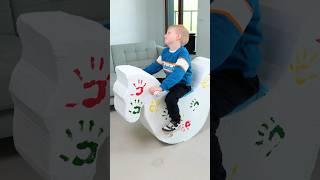 DIY rocking horse for kid positiveparenting [upl. by Zebada342]