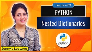 Nested Dictionaries in Python  Python Tutorials for Beginners lec69 [upl. by Telrats]