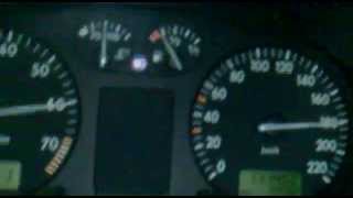 1998 polo 6n 14 16v 100hp top speed stock [upl. by Garnette]