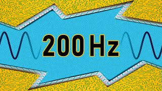 200 Hz TEST TONE SOUND [upl. by Thorlay]