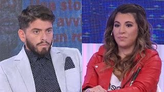 Gianinna Maradona y Diego Jr se cruzaron por primera vez en vivo [upl. by Alimac611]