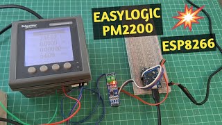 EP105 สอนใช้งาน ESP8266 อ่านค่าจาก Power Meter PM2200 พื้นฐานเบื้องต้น [upl. by Harrus188]