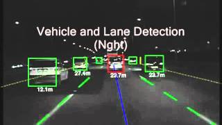 Mobileye C2270 認識状態 1  Car Watch [upl. by Dammahum]