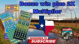 Texas Lottery 250000 50X Cashword 100X Power Blitz Money Money Money 🤑🤑🤑 [upl. by Atnuhs]