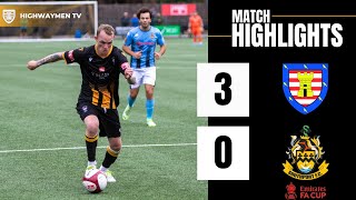 Highlights Morpeth Town 3 Southport 0  FA Cup 2324 [upl. by Eremihc]