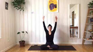 Restorative yoga  beginners yoga  30 minutes yoga  postpartum yoga prenatal yoga [upl. by Rohclem]