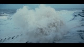 Massive Waves at Whitley Bay amp Tynemouth 4K [upl. by Westphal]