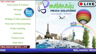 Malanadu Media Solutions Live Stream [upl. by Neelahs]