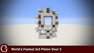 Worlds Fastest 3x3 Piston Door 2 w Pigglypops [upl. by Tenahs]