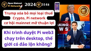 Pi Network Khi Pi web3 chạy trên desktop thế giới có đảo lộn không [upl. by Reggi]