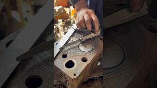 How to Adjusting the height of the valve surface on Volvo [upl. by Htebazil672]