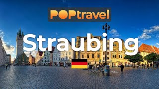 Walking in STRAUBING  Germany 🇩🇪  4K 60fps UHD [upl. by Dowling7]