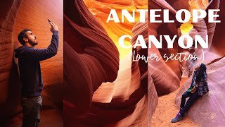 LOWER ANTELOPE CANYON  Should You Visit This Magical Place [upl. by Anoynek]