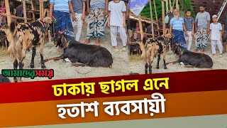 ঢাকায় শিল্পপতি নাই সবাই আমাদের মতো কাঙাল ছাগল ব্যবসায়ী I Gabtoli I Amader Shomoy [upl. by Ashlee]