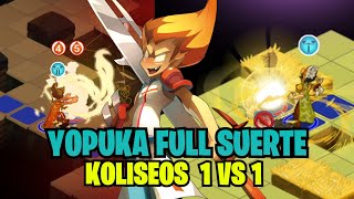 DOFUS 269 YOPUKA DE FULL SUERTE KOLISEOS 1 VS 1 YOPUKBAL EL YOPUKA DE LOS ESCUDOS Y EL DESGASTE [upl. by Orhtej]