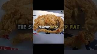 KFC deep fried rat 😬  Californian man tried to sue KFC over a deepfried rodent😂 funny [upl. by Iduj565]