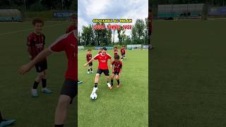 SFIDA 1vs1  TUNNEL giovanili MILAN football streetsoccer 1vs1 calcio [upl. by Onnem]