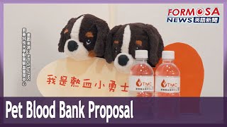 Lawmakers call for nonprofit pet blood bank｜Taiwan News [upl. by Imeon]