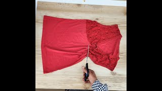 What to sew with a tank top that is too small [upl. by Riorsson544]