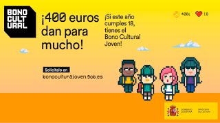 Spot Bono Cultural Joven 2024 [upl. by Sokcin676]