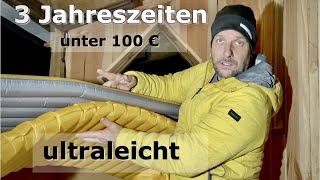 Ultraleichte Isomatten muss es immer Therm a Rest sein Test Alpin Loacker Decathlon HerbstWinter [upl. by Clementi396]