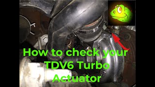 How to Check Your Turbo Actuator  TDV6 Range Rover Sport [upl. by Afesoj]