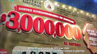 COMERCIAL LOTERÍA  EXTRAORDINARIO DE NAVIDAD 2015  OFICINA 25SEG [upl. by Coppins]