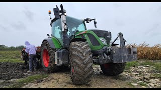 Fendt 516 one et Rotobêche [upl. by Ybbed]