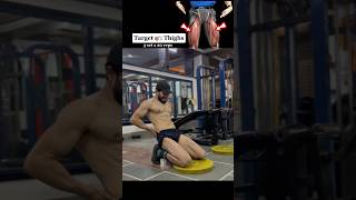 Thighs Blaster 🔥…try it 🥵 gym legsworkout sachinhrfitness youtubeshorts workout exercise [upl. by Letch]