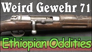 Ethiopian Oddities Strange Smallbore Gewehr 71 Carbine [upl. by Winson]