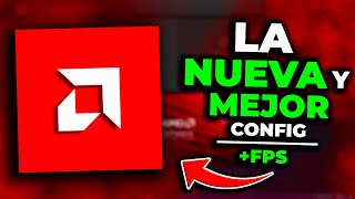 La MEJOR Configuración Para FPS En AMD SOFTWARE ⚙️✅ [upl. by Nelaf103]