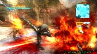 METAL GEAR RISING REVENGEANCE  Blade Mode Violent Kills amp Gameplay  HD [upl. by Boony18]