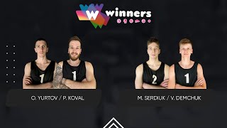 Winners Beach Volleyball Men O Yurtov  P Koval  M Serdiuk  V Demchuk 13122024 [upl. by Aicilra]