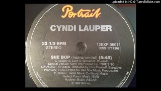 Cyndi Lauper  She Bop Instrumental [upl. by Noruq463]