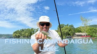 Fishing Canandaigua Lake fishing perchfishing newyorkfishing [upl. by Tinaret]