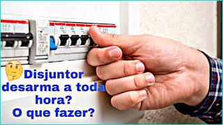 Disjuntor desarma a toda hora O que fazer [upl. by Gilead]