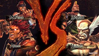 MBison amp Akuma VS Heihachu amp Jack X  Street Fighter X Tekken [upl. by Whitney]