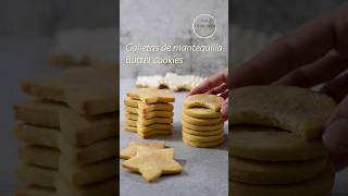 GALLETAS DE MANTEQUILLA fáciles para decorar  Galletas NAVIDEÑAS [upl. by Alenairam]