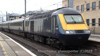 4K Evening Train Spotting At Haymarket Station On The 11042023 [upl. by Balch]