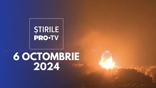 Știrile PRO TV  6 Octombrie 2024 [upl. by Atilam]