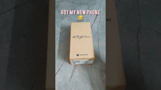 Motorola Edge 50 Fusion Unboxing  My New Smartphone shorts unboxing student [upl. by Ludewig]