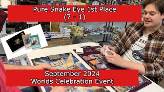 Pure Snake Eye Deck Profile 1st Place Worlds Event September 2024 [upl. by Bolme410]