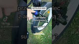 czy KETELES K800 ma super amortyzację electricbiketurbo dieselenginekierowca transport [upl. by Vigen]