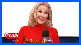 Catherine OHara reveals Tim Burton set her up with her husband  Etalk Interview [upl. by Niwdog544]