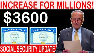 SOCIAL SECURITY INCREASE FOR MILLIONS BIG REFORM SSI SSDI Payments  Social Security Update [upl. by Ainoet979]