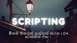 Law of attraction  Scripting  ස්ක්‍රිප්ටින් කරන්නේ කොහොමද  lawofattraction sinhala [upl. by Mcgannon673]