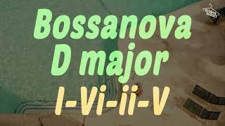 BackingTrack Bossanova 1625 in D major [upl. by Enneiviv]