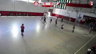 LIGA DE HANDBALL FEMENINO REJUNTE VS CAEP  FECHA 8  8va EDICION [upl. by Keemahs247]