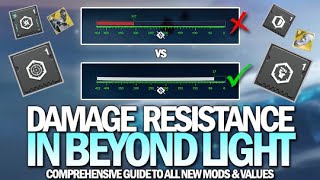 Comprehensive Damage Resistance Guide for Beyond Light Destiny 2 [upl. by Alegnasor]